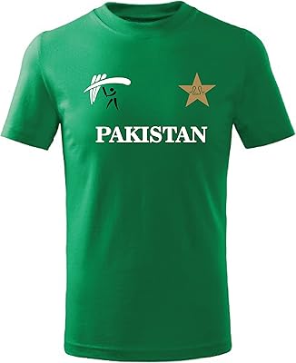 T-shirts pour les fans de cricket pakistanais soutenant l'équipe du pakistan jersey pour hommes | femmes | enfants pour remporter la coupe. Diaytar Sénégal : Innovation digitale et prix attractifs