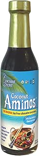 Coconut secret aminos de noix de coco biologique, alternative sans soja, 237 ml