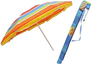 Parapluie de plage en nylon camp world avec sac en pvc