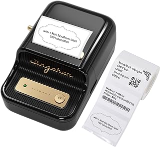 Imprimante d'étiquettes thermique portable sans encre nymbot b21 pour vêtements, adresses et entreprises