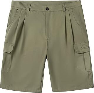 Short chino classique et confortable pour homme, coupe slim, en coton extensible