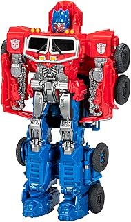 Figurine transformers cyberverse adventures dinobots unite smash changer optimus prime bumblebee, jouets