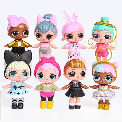 Lol surprise ! 8 pièces de jouets de poupée surprise cm