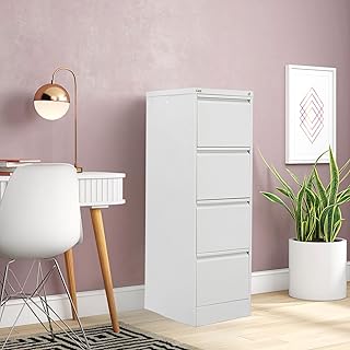 Classeur vertical en acier egid, grande armoire de rangement en acier, armoire métallique