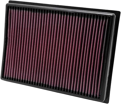 Filtre à air moteur k&n : filtre de remplacement lavable haute performance