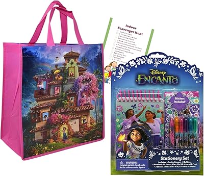 Luti encanto activity tote ensemble de papeterie carnet de notes stylos gel