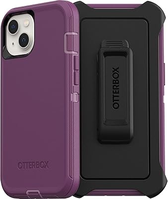 Coque de protection otterbox defender series pour iphone 13 uniquement happy purple