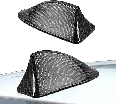 Qodolsi 1 antenne d'aileron de requin de voiture, capot d'antenne sans perforation, signal