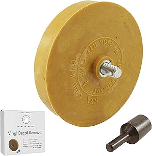 Wonder wheel kit de gomme d'autocollants de voiture de 4 pouces retirez