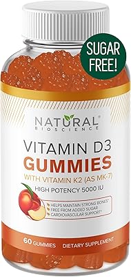 Comprimés à croquer de vitamine d3 sans sucre pour enfants et adultes