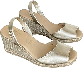 Sandales espadrilles compensées classiques shock pour femmes chaussures d'été confortables