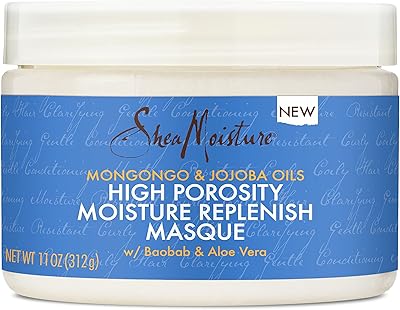 Masque revitalisant en profondeur shea moisture pour cheveux bouclés et enroulés