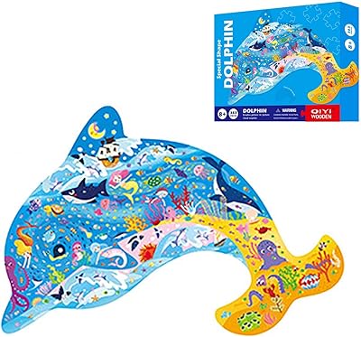 Coffret cadeau puzzle irrégulier milike - 7 ans et plus, éducatif, coloré, lien