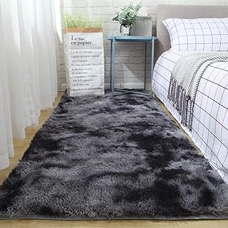 Tapis moelleux doux pour le salon tapis à poils longs