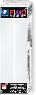 Stedtler fimo 8041-0 pâte à modeler polymère professionnelle, 454 g - blanc