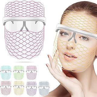Masque facial à lumière led kleen masque de luminothérapie led 7 couleurs thérapie