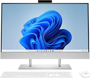 Ordinateur tout-en-un hp fhd ips 27 pouces avec alexa intégré