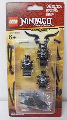 Ninjago 853866 ensemble de figurines lego les méchants maîtres du spinjitzu