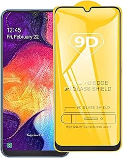Protecteur d'écran en verre trempé 9d entièrement adhésif pour galaxy a20s