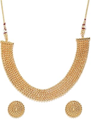 Parure de bijoux originaux zafiri pearls pour femme (or) (zpfk9657), métal