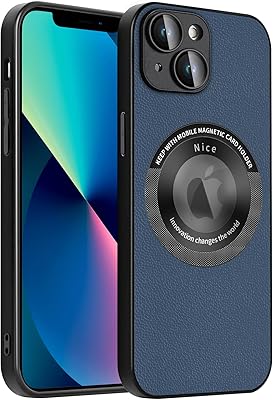 Coque de protection ooshuang pour iphone 13 avec protecteur d'objectif d'appareil