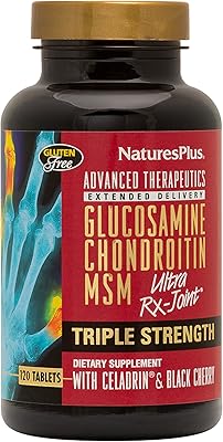 Nature's plus - glucosamine chondroïtine msm ultra rx articulation 120 comprimés 48429