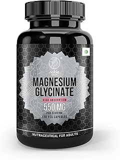 Glycinate de magnésium à haute absorption - 120 capsules végétales - supplément