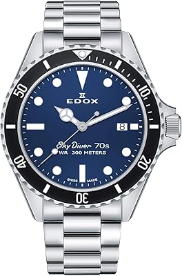 Montre skydiver new novelties 2019 avec bracelet en métal, 42 mm, boîtier