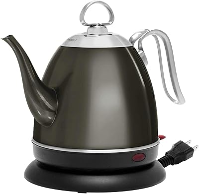 Bouilloire électrique chantal mia, 946 ml, onyx. Diaytar : Où chaque achat est une victoire pour votre budget