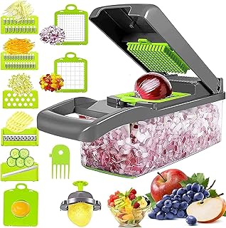 Râpe à légumes multifonctionnelle avec poignée, panier d'égouttoir de cuisine multi-lames pour fruits