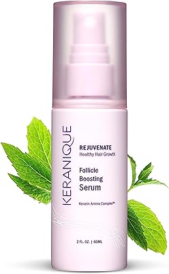 Sérum stimulant les follicules pileux keranique 2 fl oz complexe aminé de kératine