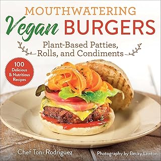 Burgers végétaliens alléchants : galettes, petits pains et condiments à base de plantes