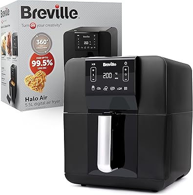 Friteuse à air breville halo | four friteuse numérique 55 l