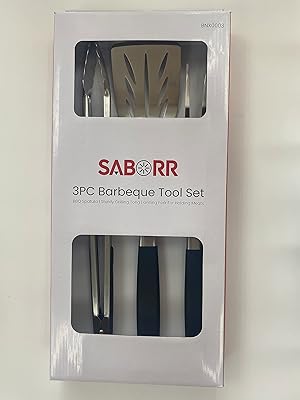 Ensemble d'ustensiles de gril saborr 3 pièces