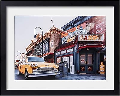 Cadre photo a4 avec verre hd, cadres photo rustiques pour affichage mural