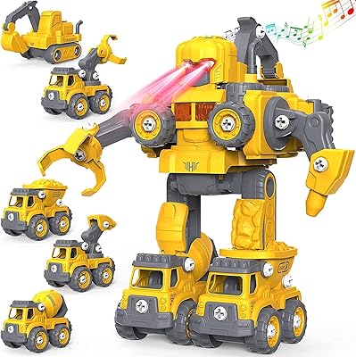 Jouets de voiture pour garçons âgés de 4, 5, 6, 7 et 8