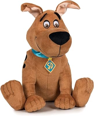 Jouet doux pour chien assis scooby doo 28-35 cm