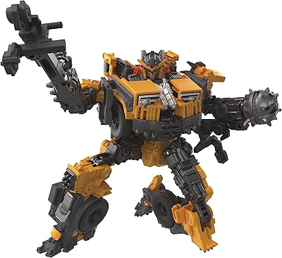 Transformers studio series voyager class 99 battle trap toy, rise of the beasts