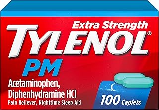 Capsules tylenol bm extra fortes pour soulager la douleur et aider au sommeil