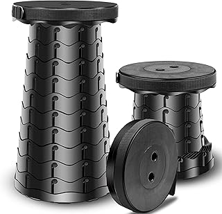 Hailney tabouret télescopique pliant portable pour camping pêche chaise pliante chaises rétractables