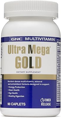 Complément alimentaire multivitaminé gnc ultra mega gold tr