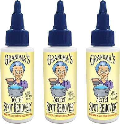 Détachant grandma's secret sans chlore javellisant et produits toxiques pour vêtements