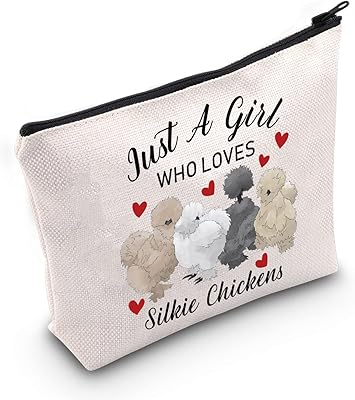G2tup silkie chicken lover gift just a girl who loves silkie chickens trousse de maquillage silkie chicken owner sac cosmétique crazy chicken lady zipper travel bag, who loves silkie chickens sac blanc – Photo produit Dakar Sénégal – Livraison rapide G2tup silkie chicken lover gift just a girl who loves silkie chickens trousse de maquillage silkie chicken owner sac cosmétique crazy chicken lady zipper travel bag, who loves silkie chickens sac blanc. Diaytar : Le e-commerce qui respecte votre budget