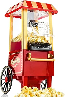 Machine à pop-corn ecv - machine à pop-corn rétro, aria calda senza olio