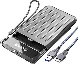 Boîtier de disque dur orico 2,5 pouces, lecteur de disque dur portable sata