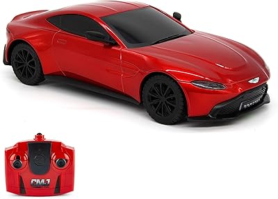 Cmjrc carstm voiture vantage télécommandée aston martin à l'échelle 1:24 sous licence officielle