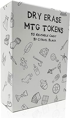 Jeu de 50 cartes - avec 2 gommes double face réutilisables citadel