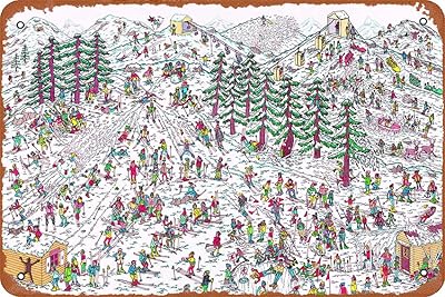 Où est waldo rétro extérieur en métal étain jouet affiche ? panneau mural décoration murale jardin café restaurant garage club 8x12 pouces cadeaux de famille. Diaytar Sénégal : Diversité produits, unité de prix bas