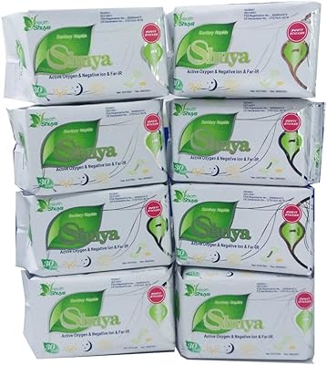 Serviettes hygiéniques respirantes ultra fines brevetées shoya pour femmes sans ailes, parfum menthe