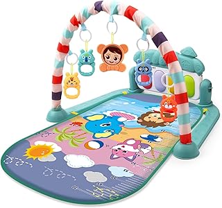 Tapis de jeu pour bébé tapis amusant sur le ventre pour bébés